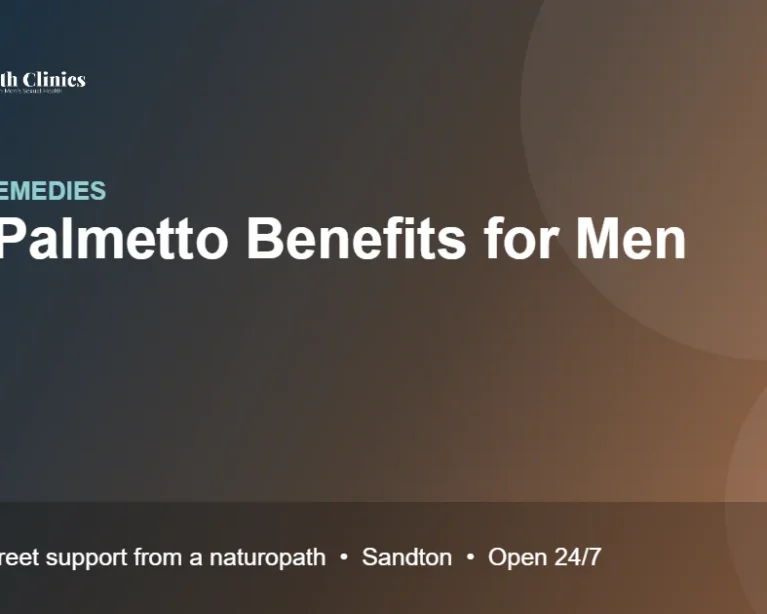 Saw Palmetto Benefits for Men