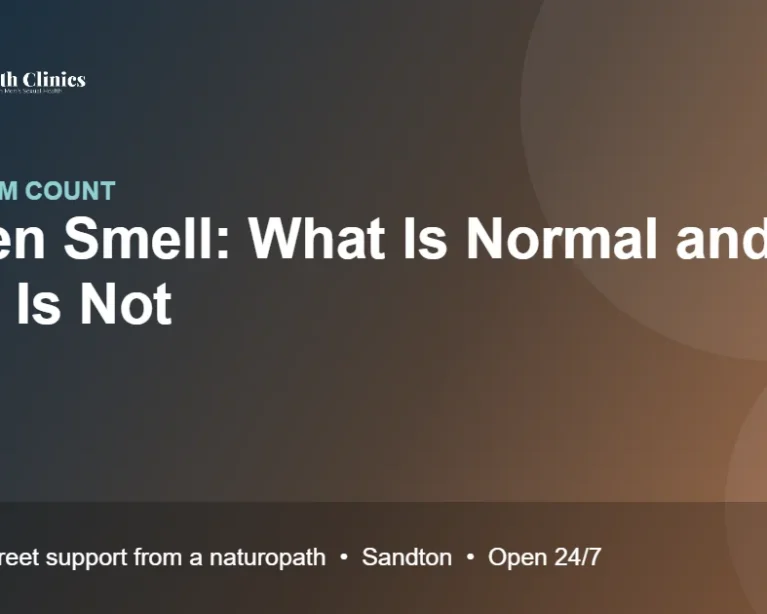 Semen Smell: What Is Normal and What Is Not