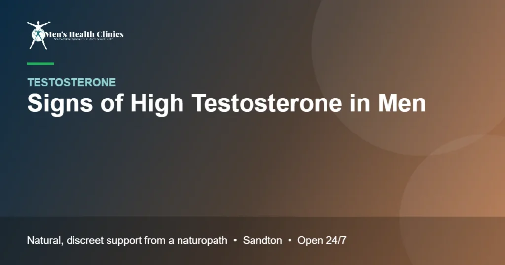 Signs of High Testosterone in Men 78 Signs of High Testosterone in Men