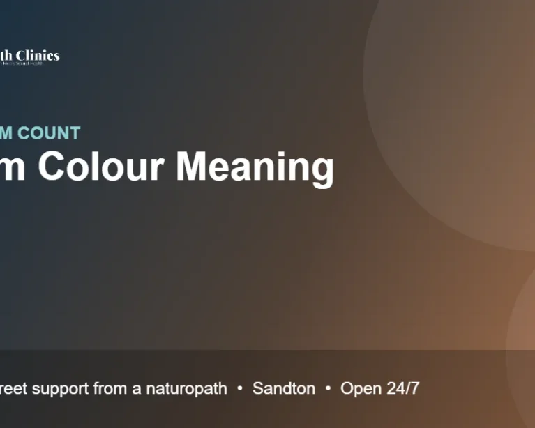 Sperm Colour Meaning