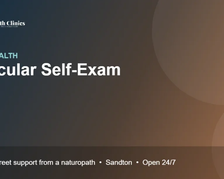 Testicular Self-Exam