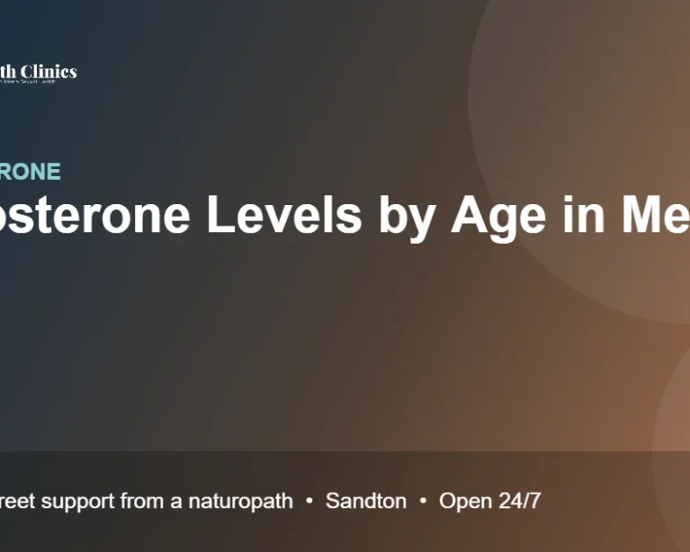 Testosterone Levels by Age in Men