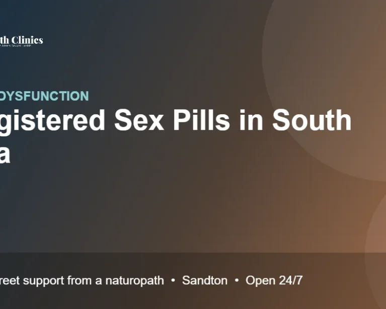 Unregistered Sex Pills in South Africa