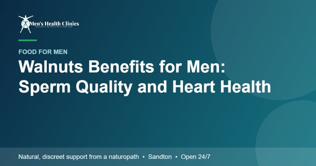 Walnuts Benefits for Men: Sperm Quality and Heart Health 78 Walnuts Benefits for Men: Sperm Quality and Heart Health
