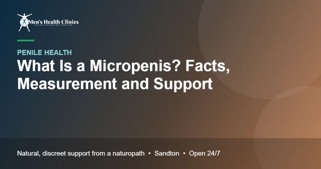 What Is a Micropenis? Facts, Measurement and Support 78 What Is a Micropenis? Facts, Measurement and Support