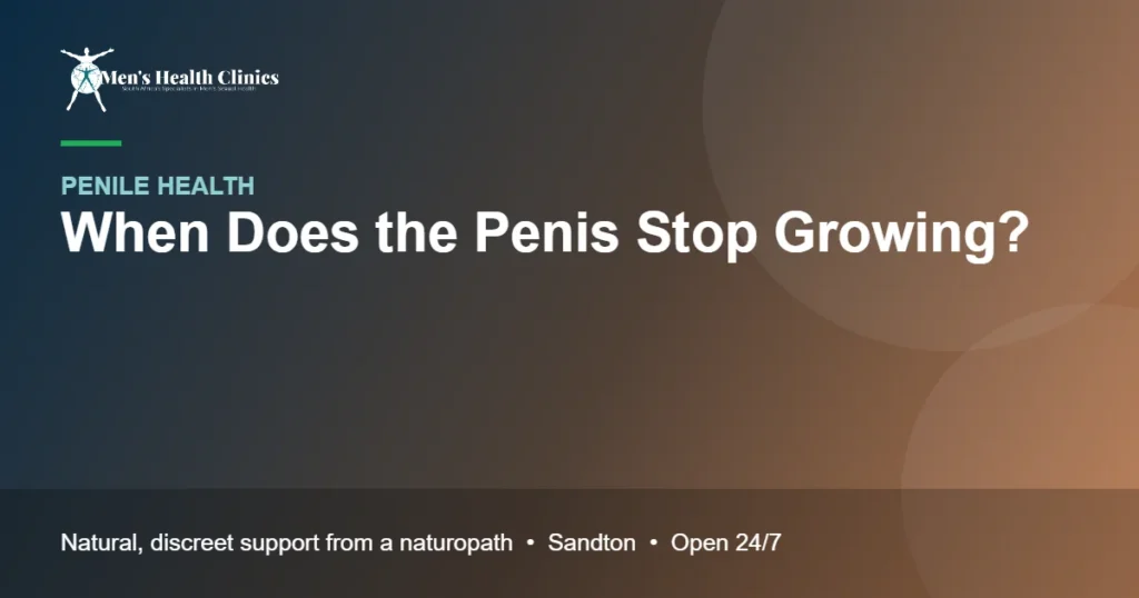 When Does the Penis Stop Growing?