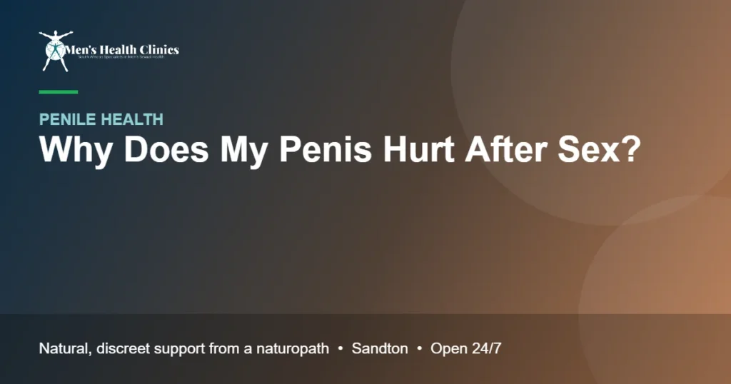 Why Does My Penis Hurt After Sex? 78 Why Does My Penis Hurt After Sex?