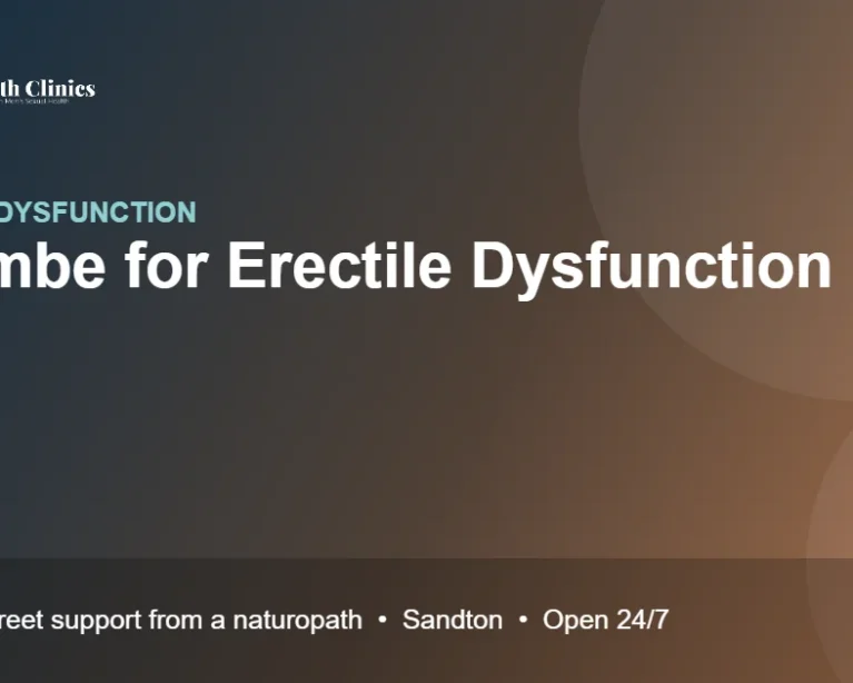Yohimbe for Erectile Dysfunction